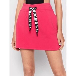 Dkny Sport Women's Logo Skirt Pink